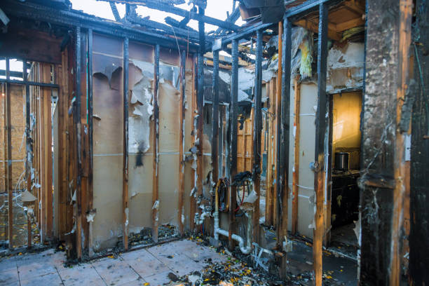 Professional Fire Damage Assessment technician working in Worcester, PA
